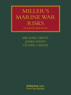 cover image of Miller's Marine War Risks